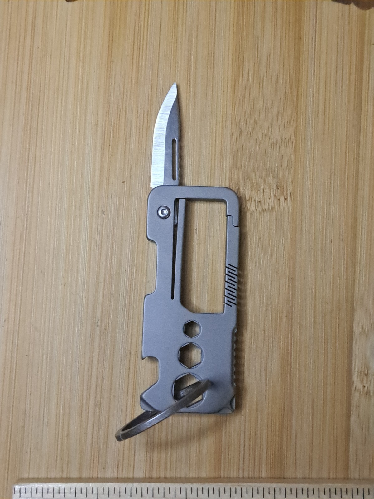 EDC Titanium Carabiner Multi-Tool