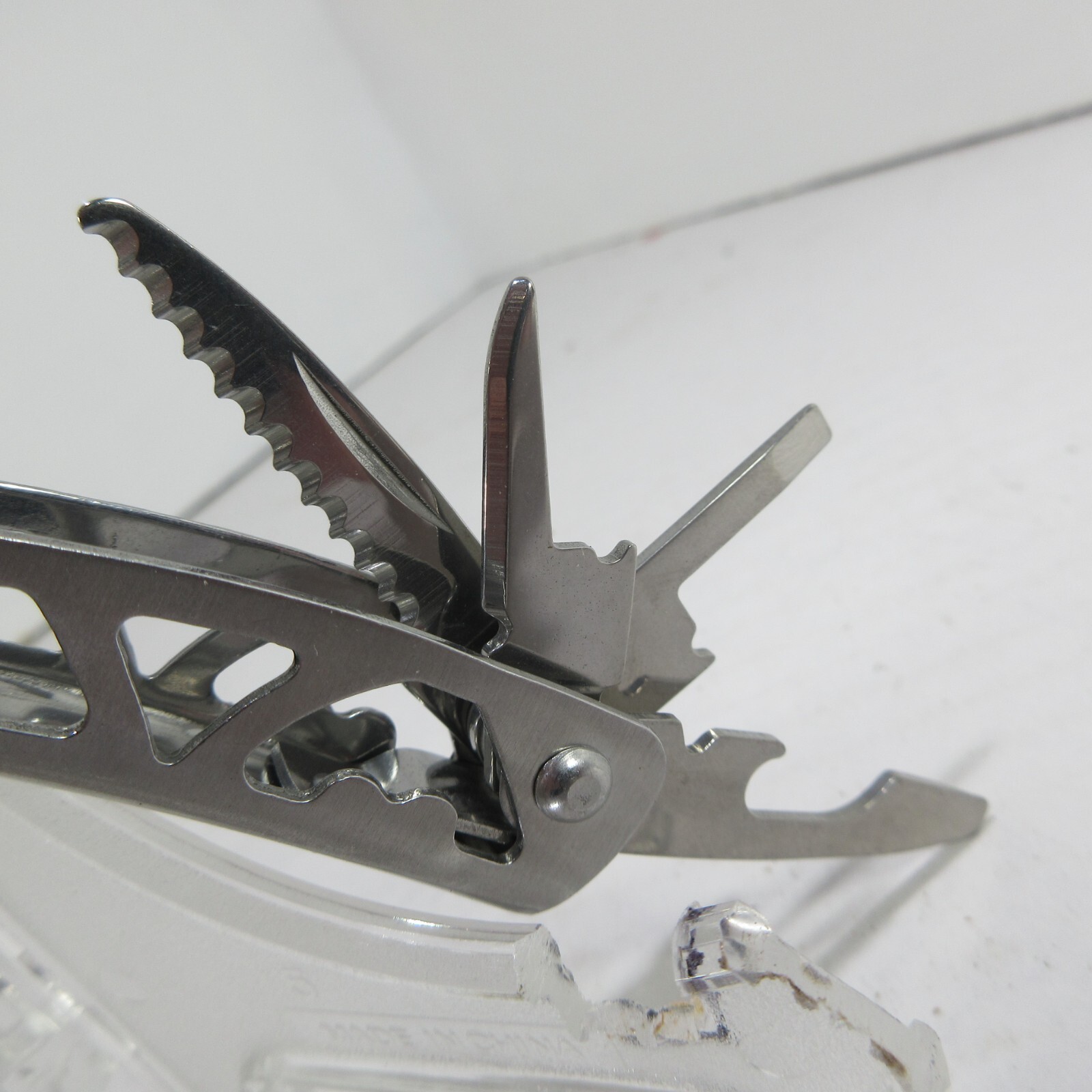 MULTI-TOOL 10-n-1 Stainless Steel with 10 Tools & Nylon Carry Pouch New