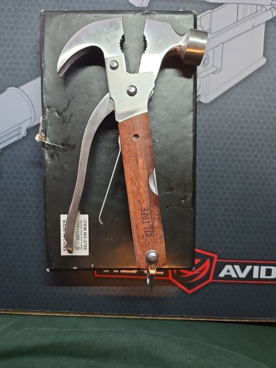 Mad Man 12-In-1 Hammer Time Utility Tool New open box Mint Father’s Day Gift