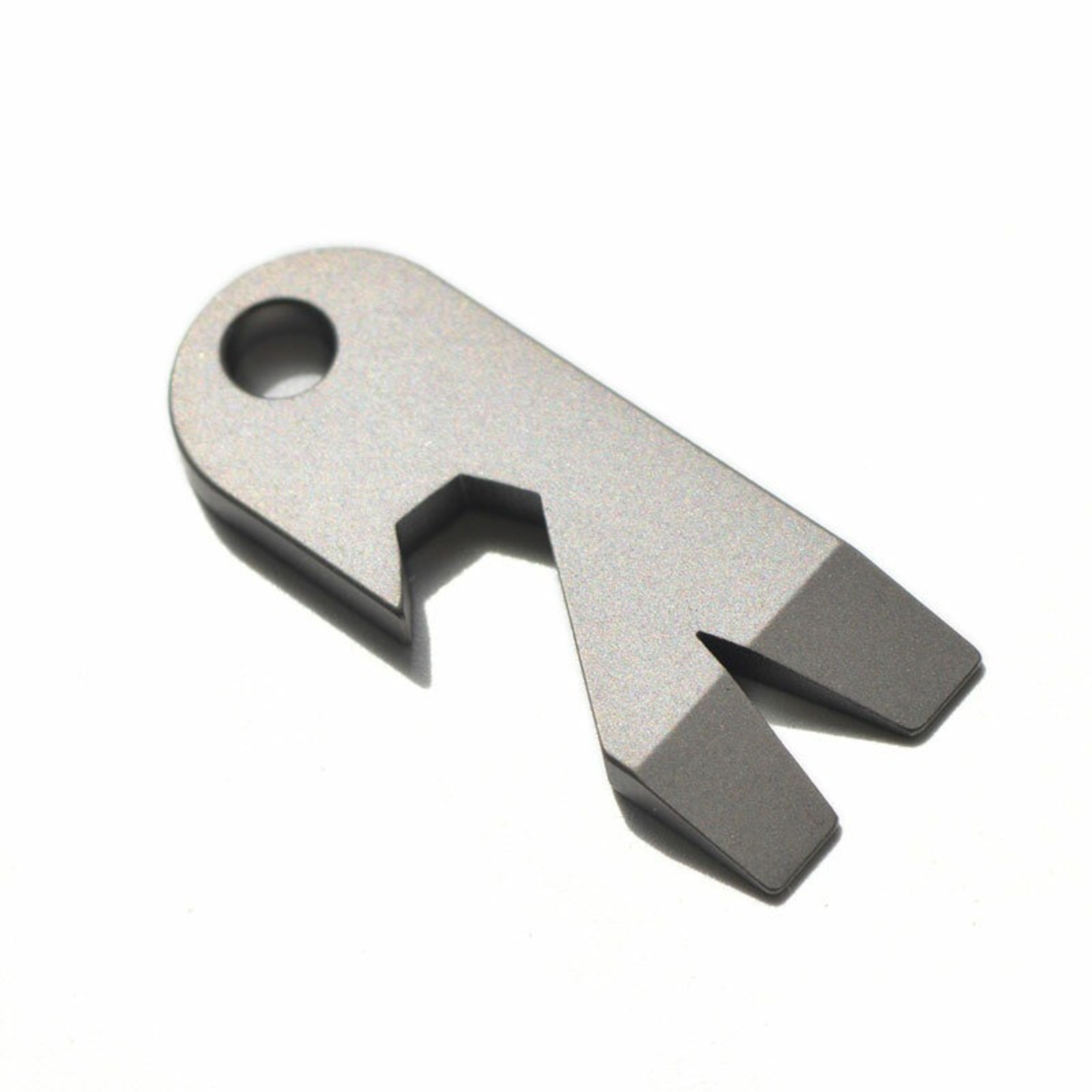 TC4 Titanium CNC Keychain Multi Tool Pry Bar Crowbar Bottle Opener Wrench EDC
