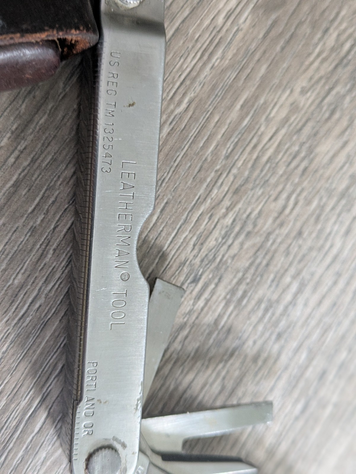 Vintage Original Leatherman US Reg TM 1325473 Multi Tool With Sheath Rare Tool