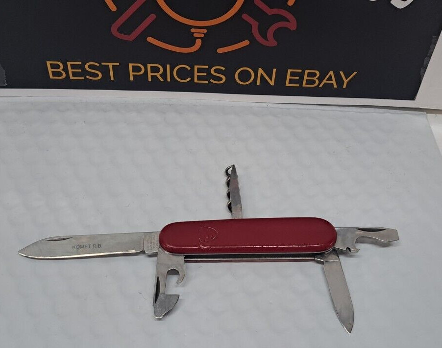 Used Victorinox Spartan 91mm Swiss Army Knife TSA actual knife pictured