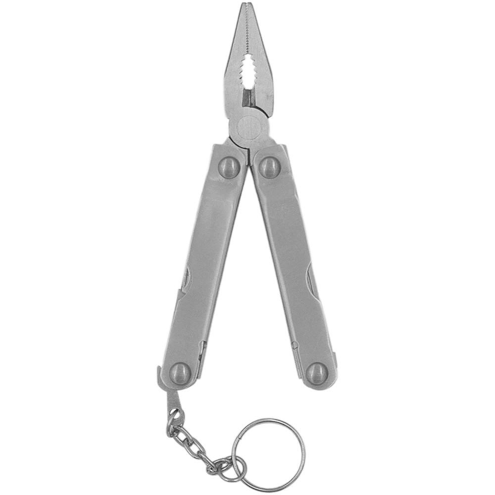 Zenport MFT27 Mini 12-Function Multi-Tool w/ Case, Silver