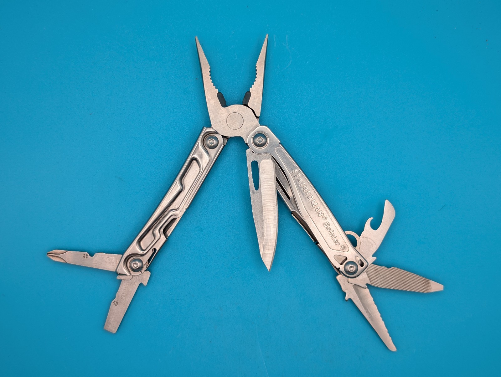 Leatherman Bolster 13 Tool Stainless Steel Multi-Tool!