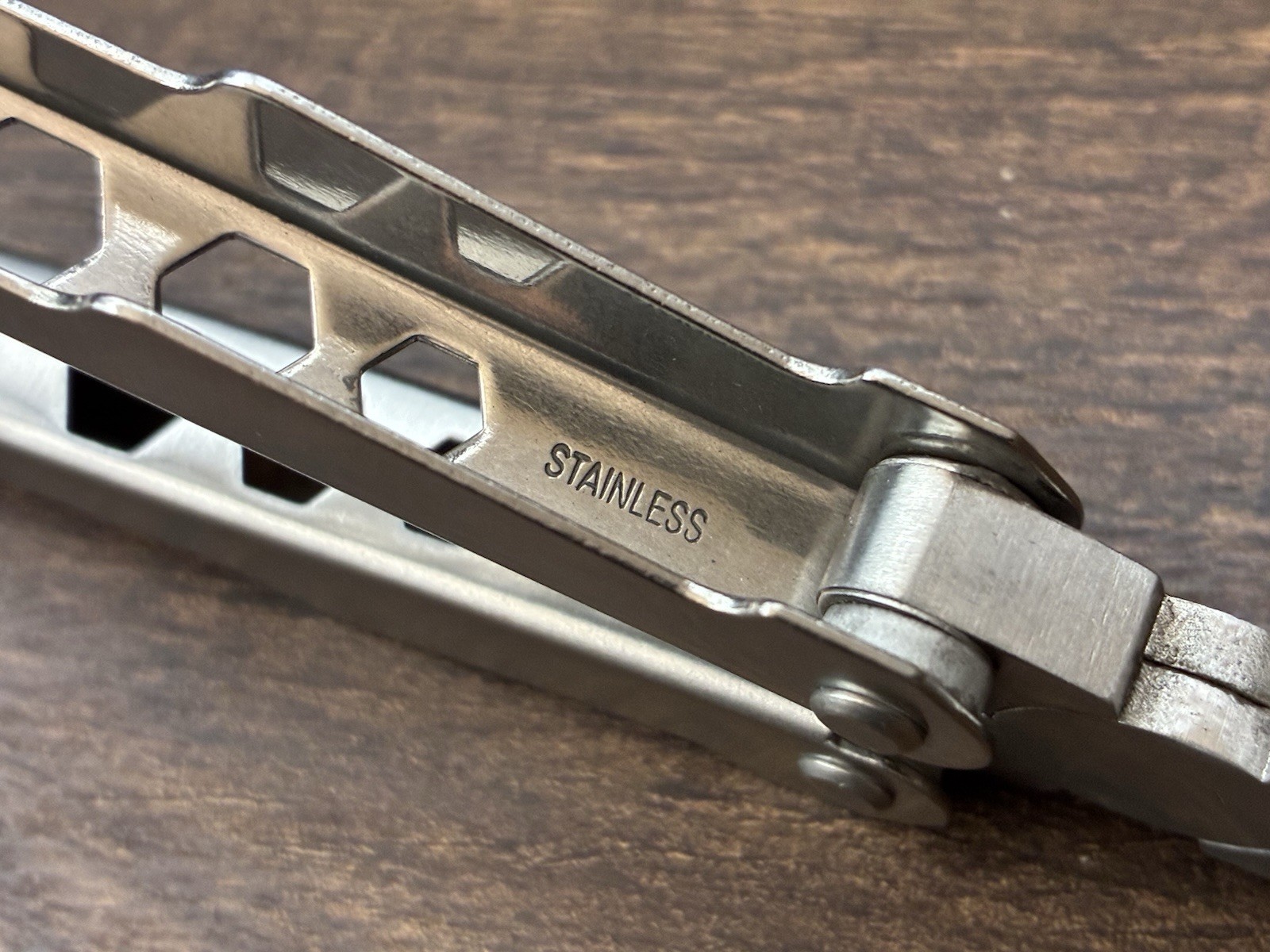 Unbranded Multi -Tool Stainless With Sheath Lot Of 2