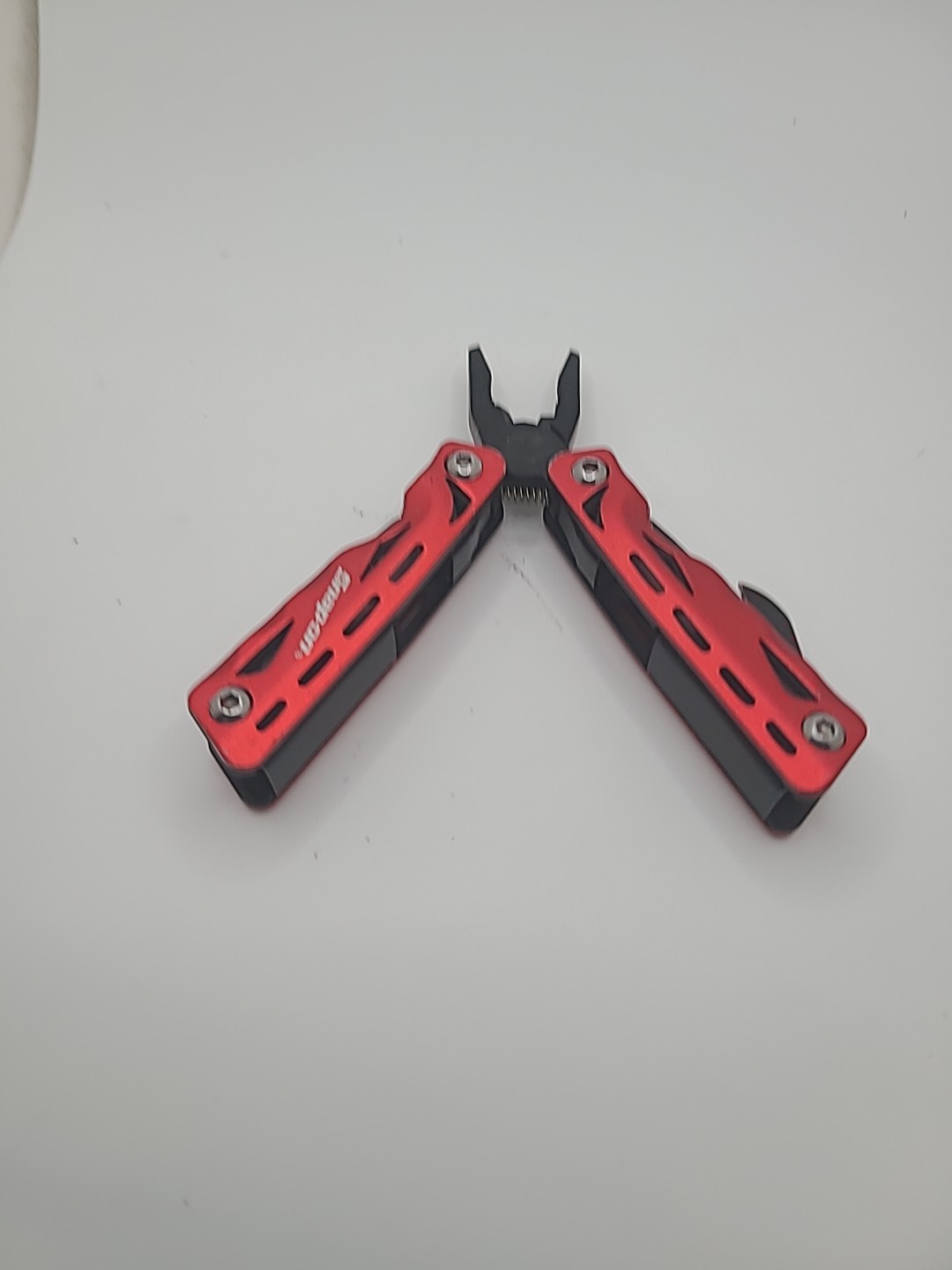 Snap-On Tools Red Multi-Tool Folding Pocket Knife w/ Pliers – Compact EDC Tool