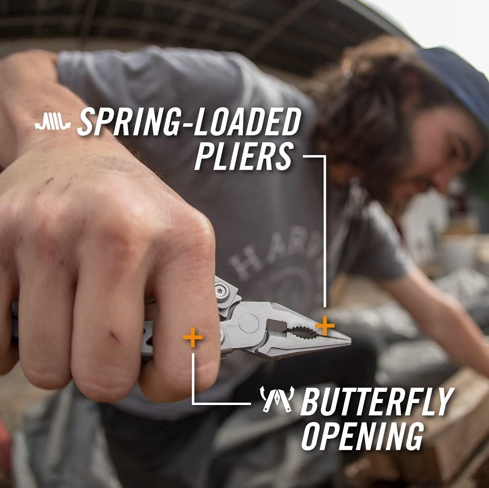 Compact 15-in-1 Gear Suspension-NXT EDC Multi-Tool – Perfect Camping Companion
