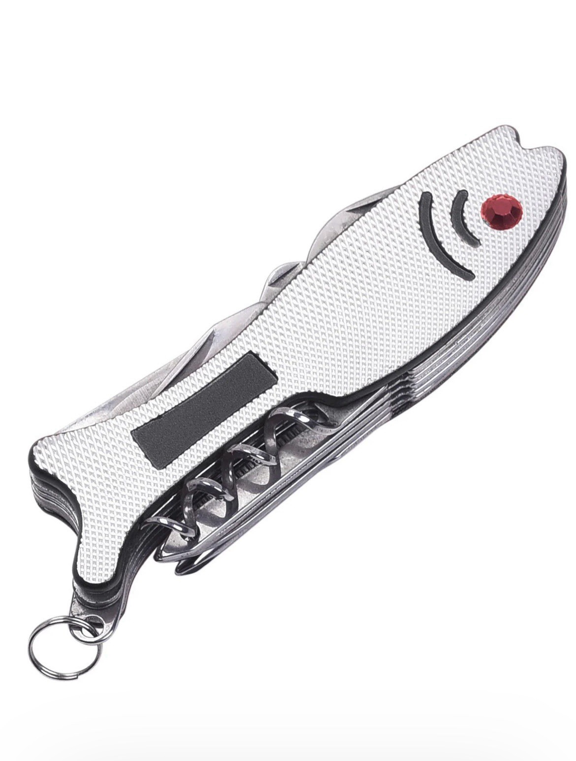 Mad Man Stainless Steel Fishing Multi Tool – Knife, Scissors & Bottle Opener
