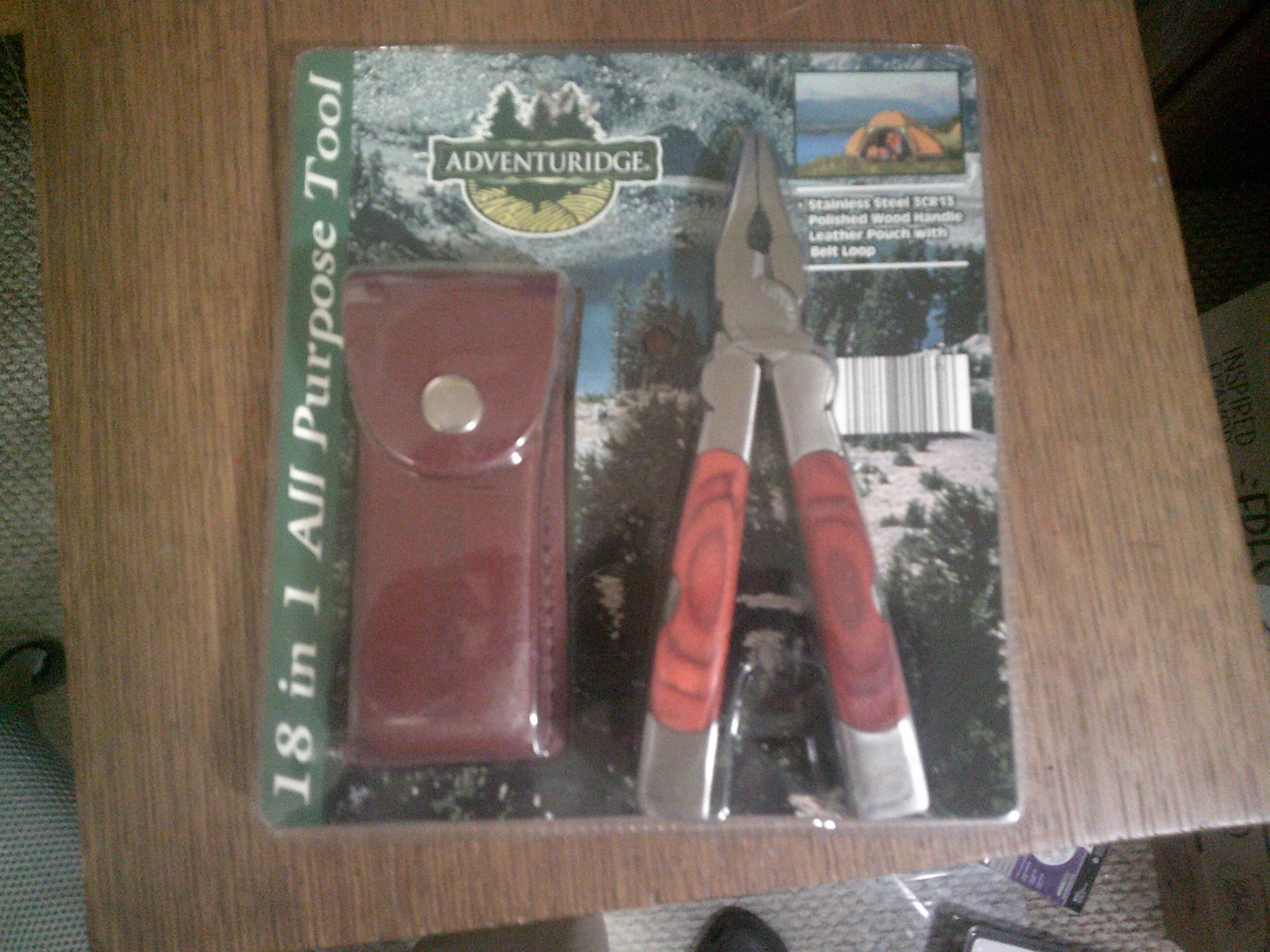 18 in 1 Multitool Pliers Rugged Portable Pocket Knife Camping Tools LoT # 605