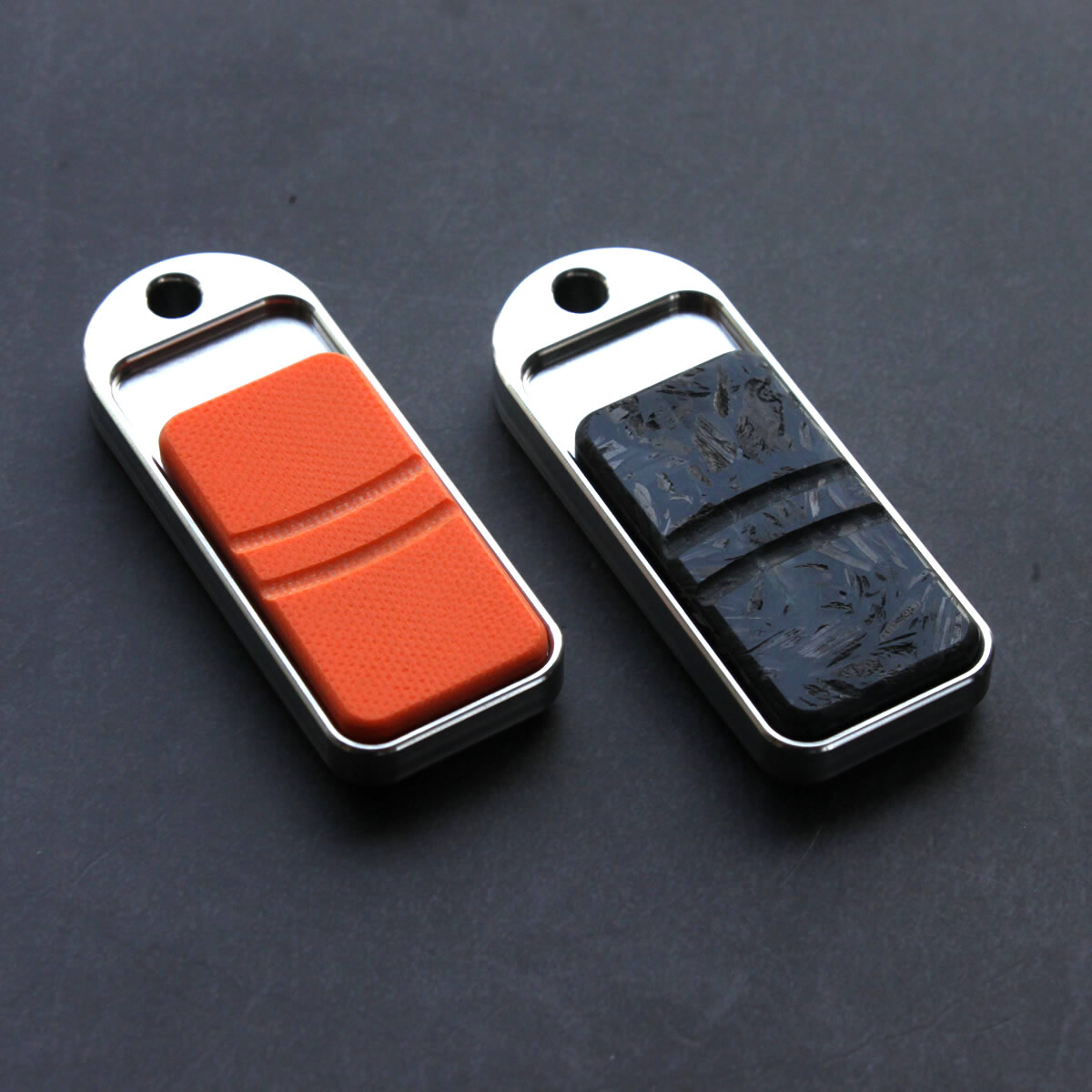 Click Clicker Magnetic Push Card Hand Fidget decompression Pocket EDC Magic Gift