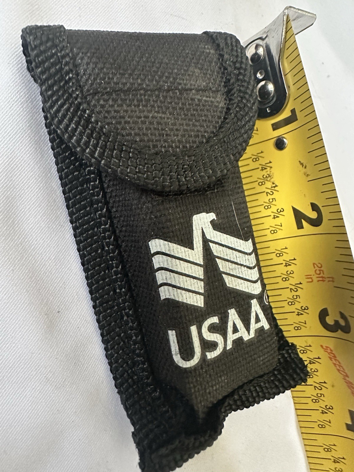 Multi-Tool 10 In 1 Folding Pliers Pocket Utility Knife w/ Sheath Branded “USAA”