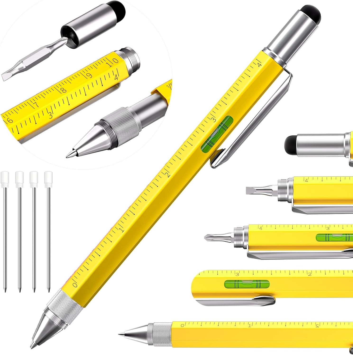 Tech Pen Tool Multi-Function Gadget, Unique Personalized Gifts for Men Women,