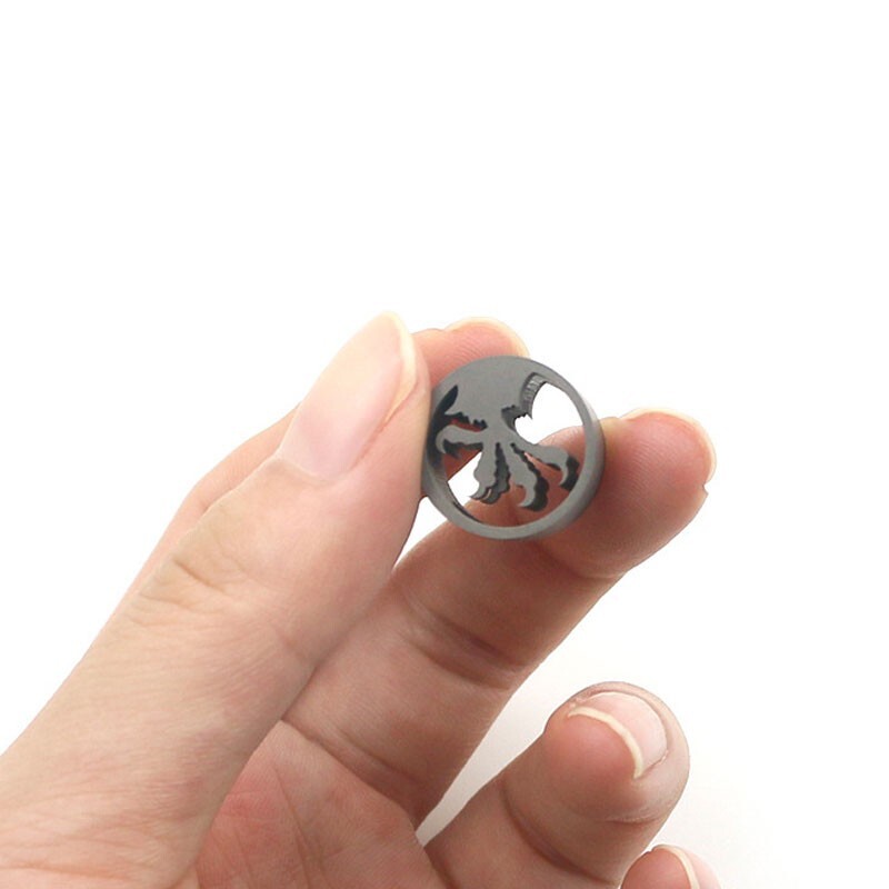 Hot Titanium Alloy Bead EDC Parachute Cord Knife Lanyard Pendant DIY Accessories