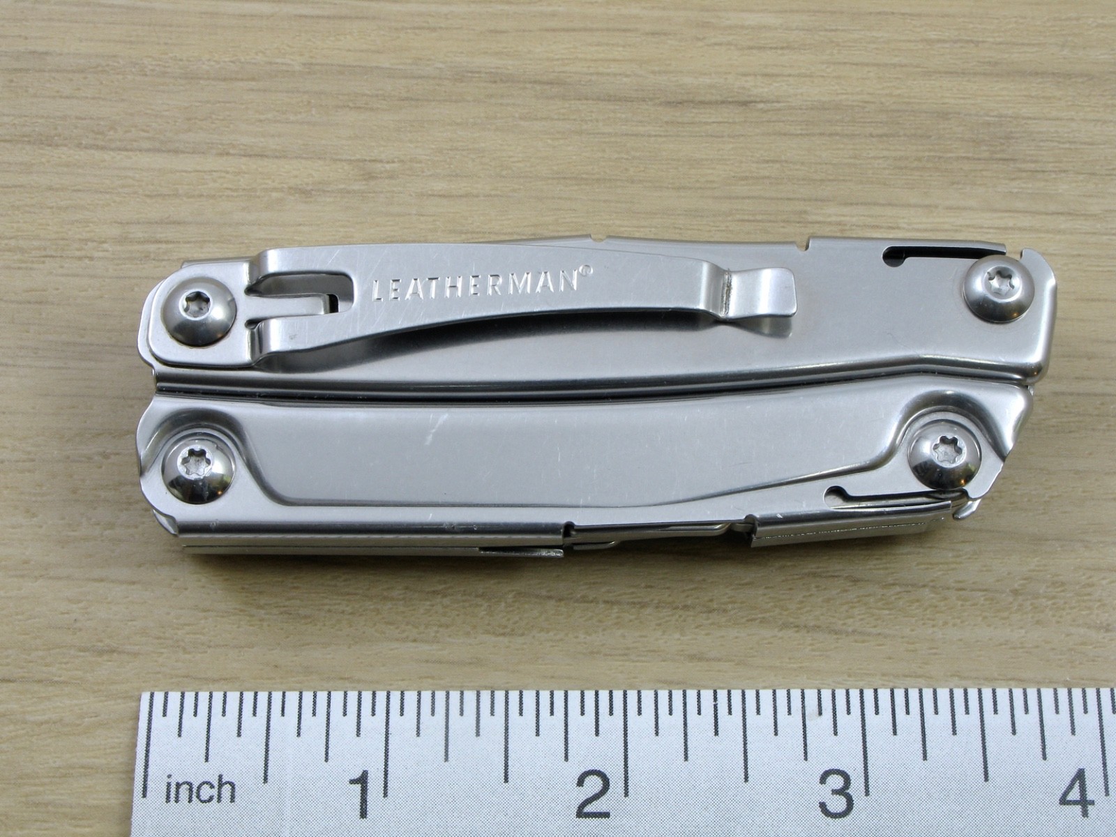 Leatherman Rev Multi-Tool, Knife, Pliers, Stainless, USA – VG