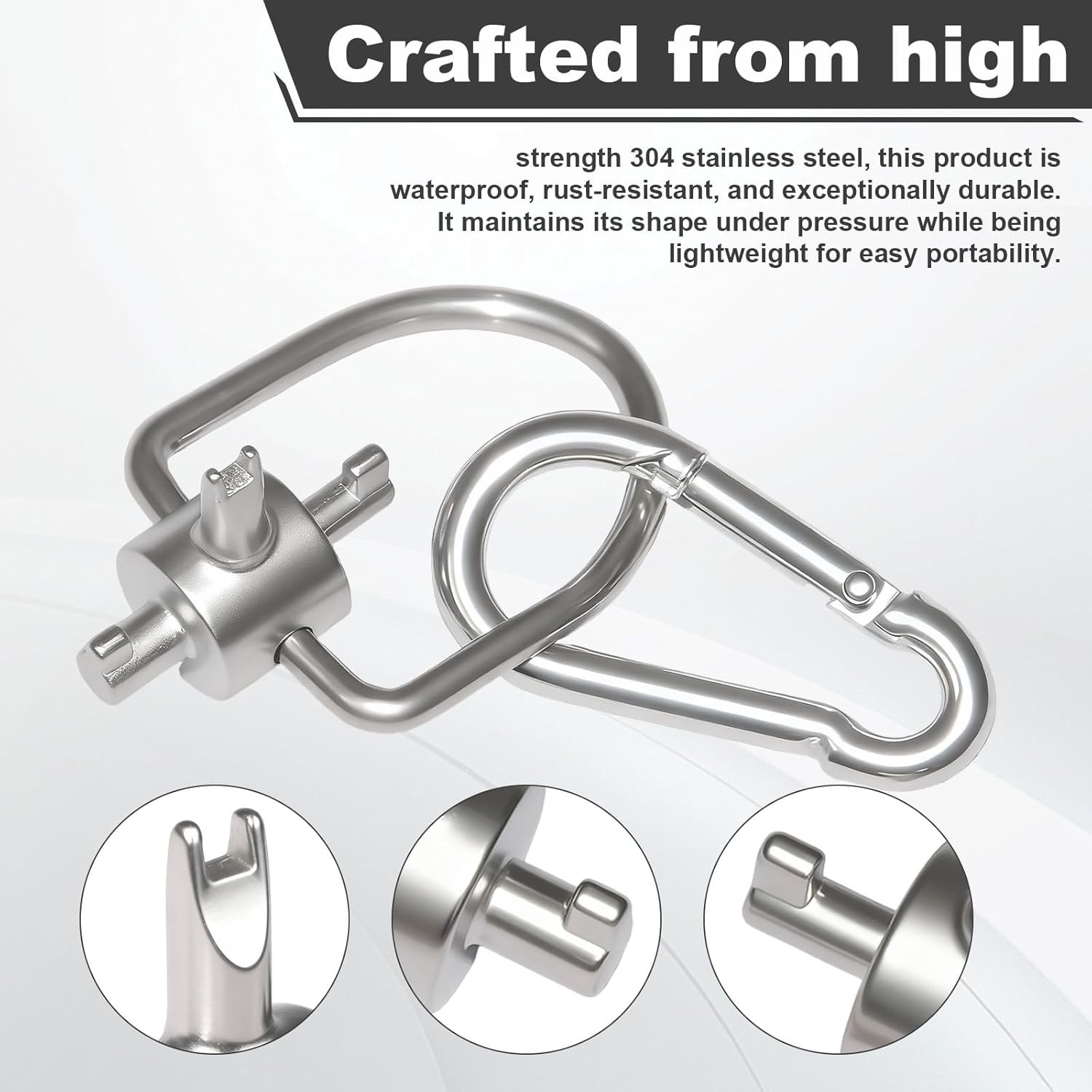 HVAC Tools, Locking Cap Key for Refrigerant Safety Caps, Universal Triple Use Mu