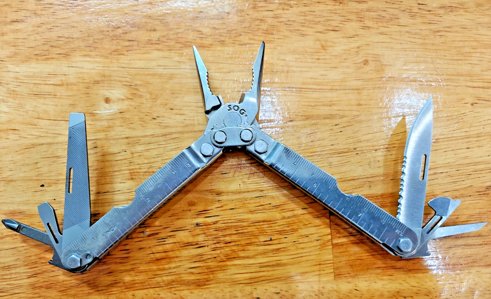 SOG Pocket Power Plier S44 multi-tool USA Discontinued NOS