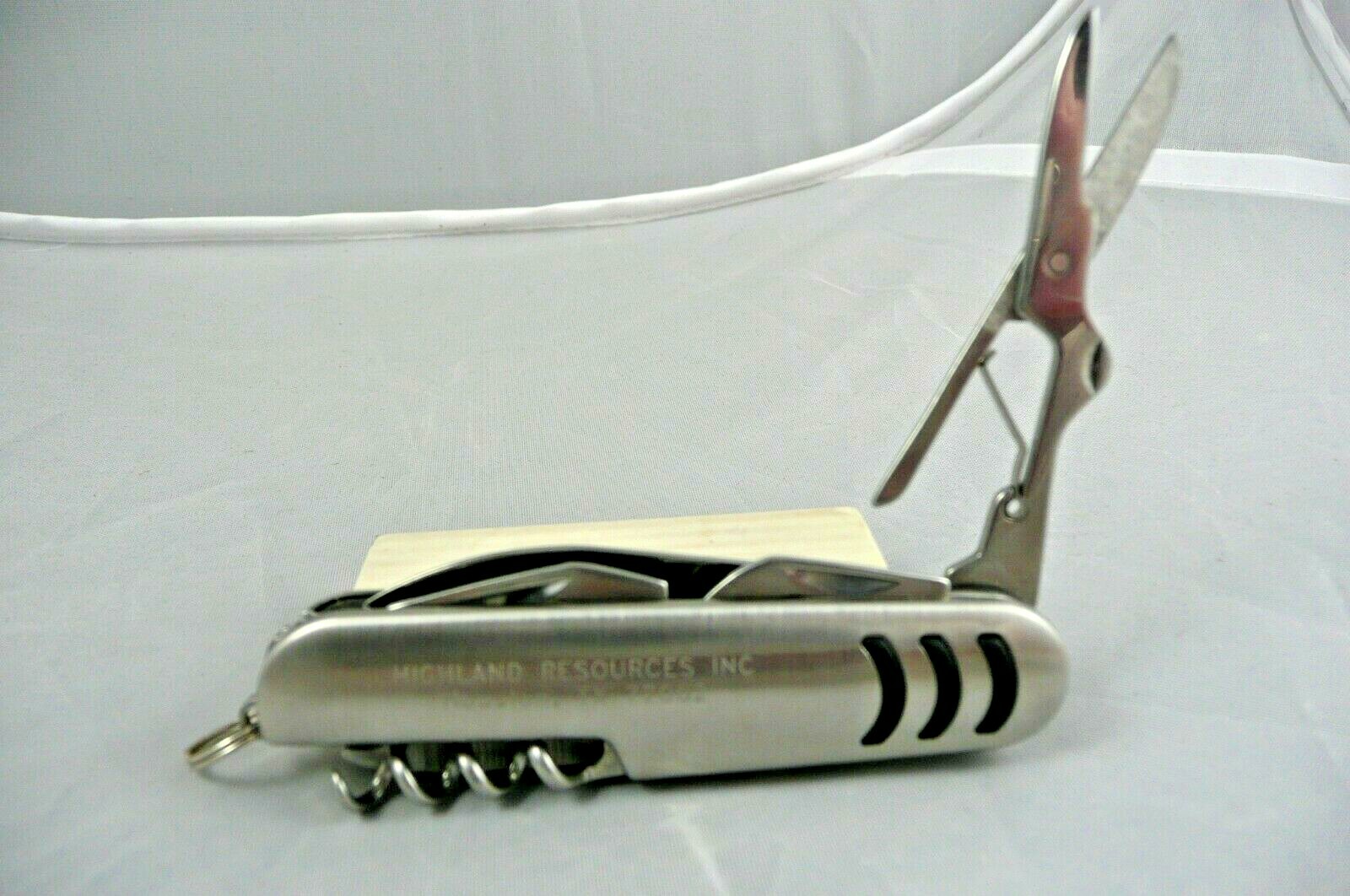 Multitool Pocket Knife Advertising Stainless Steel 8 Tools