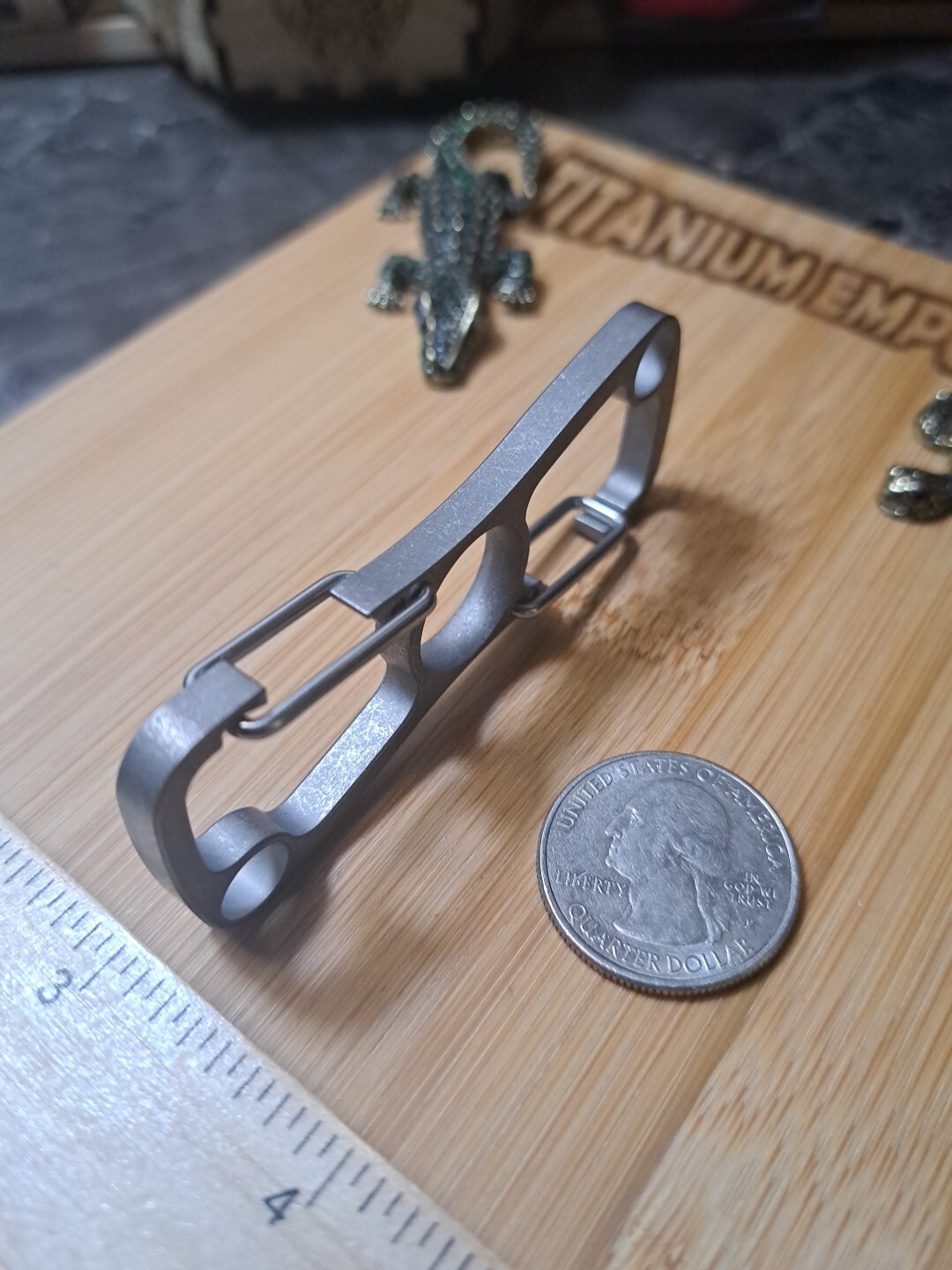 EDC Dual Titanium Carabiner