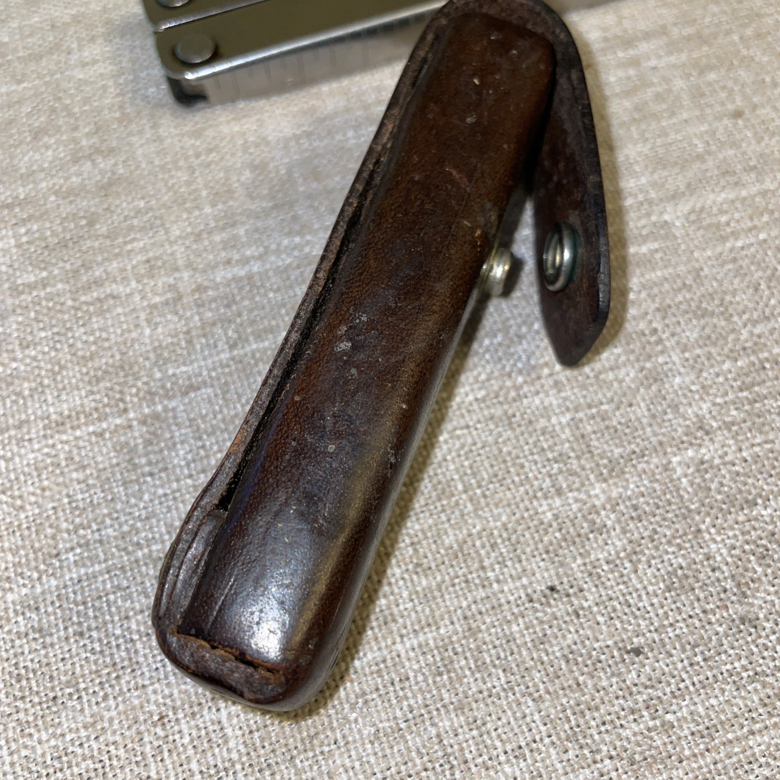 Vintage Leatherman 9 Multi Tool With Sheath. USA Made Pat. 1325473