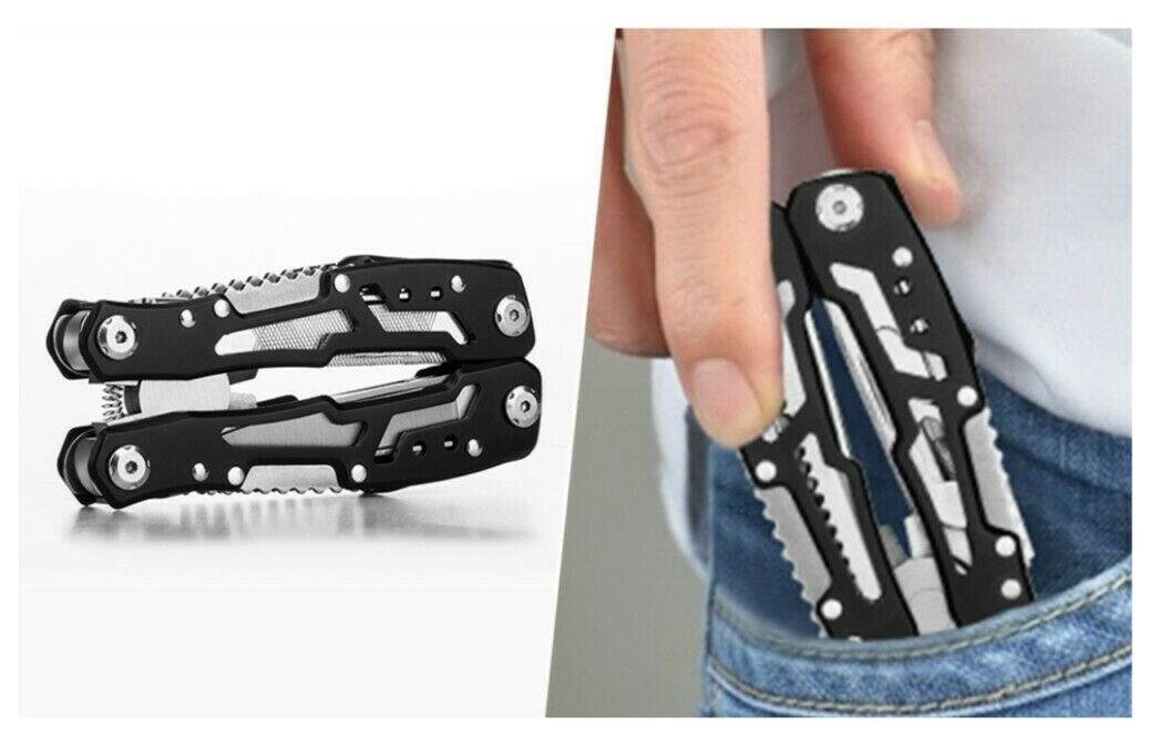 Fangfo Multitool 14-in-1 Every Day Outdoor Survival Camping Hunting & Hiking NEW
