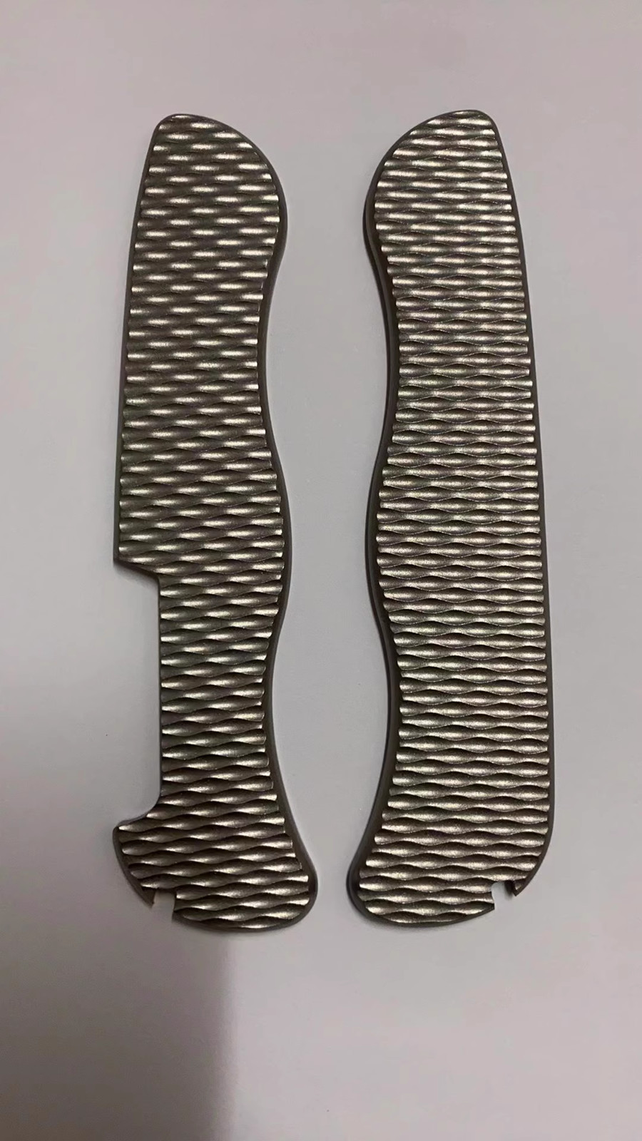 1 Pair Titanium Alloy Scales Handle for 111 mm Victorinox Swiss Army Knife