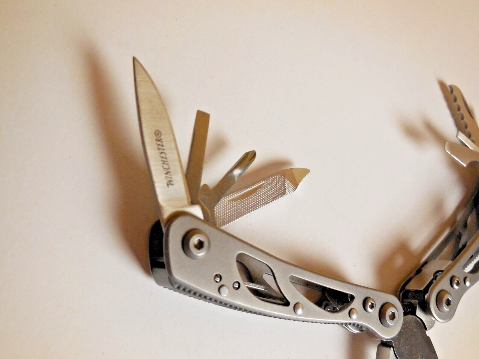 B7 Winchester Winframe Multi Tool Pliers Ruler Bottle Opener Wire Cutter