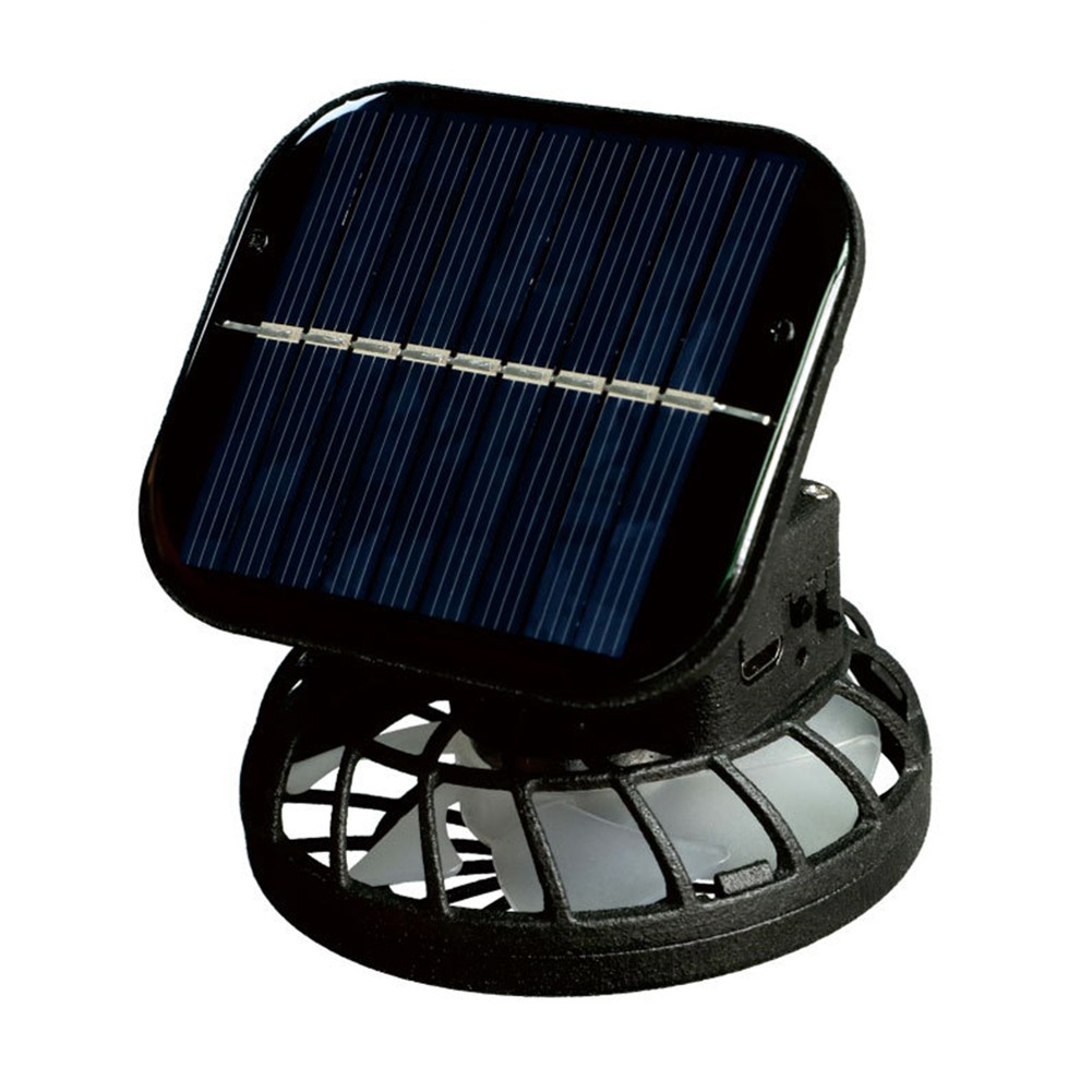 Charging Solar Charging Fan Hat Electric Fan Features Multifunctional Fan