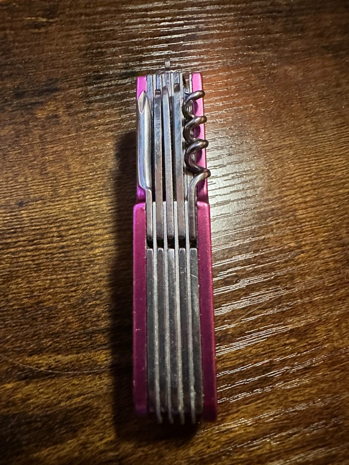 The Sharper Image Multi Tool Pocket Knife Pink