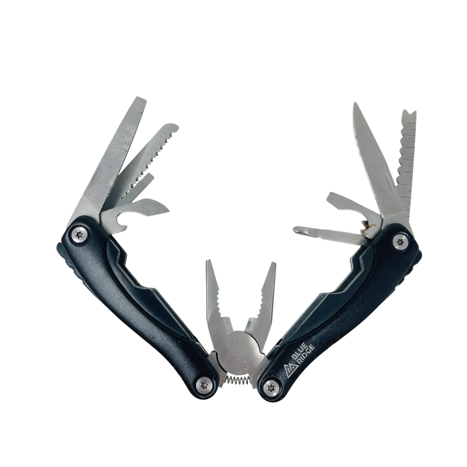 Blue Ridge Multi-Tool Pliers Set Tactical Black Skeleton Pliers EDC, 3 Pcs