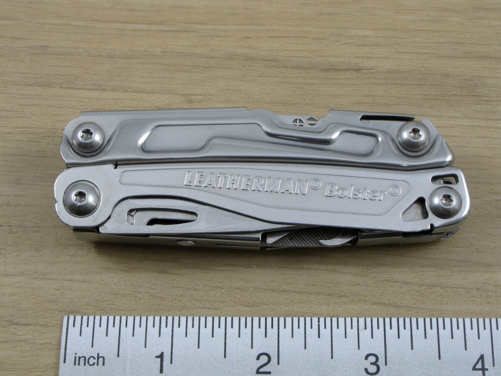 Leatherman Bolster Multi-Tool, Knife, Pliers, Stainless, USA