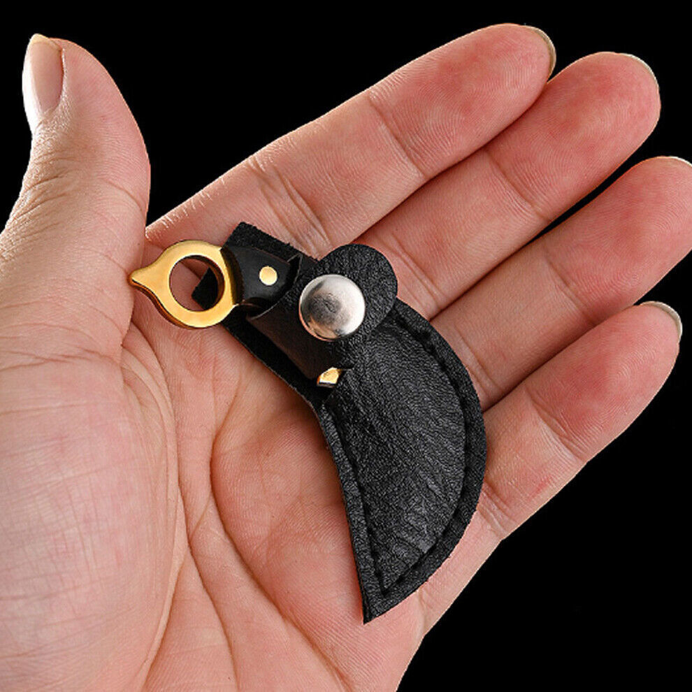 Outdoor Mini Folding Knife Keyring Pocket Sheath Keychain Men Gift Key Tools
