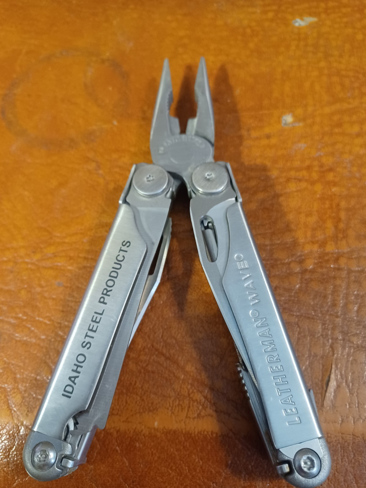 Idaho Steel Products Leatherman Wave Plus Multitool Stainless Steel Knife (D2)