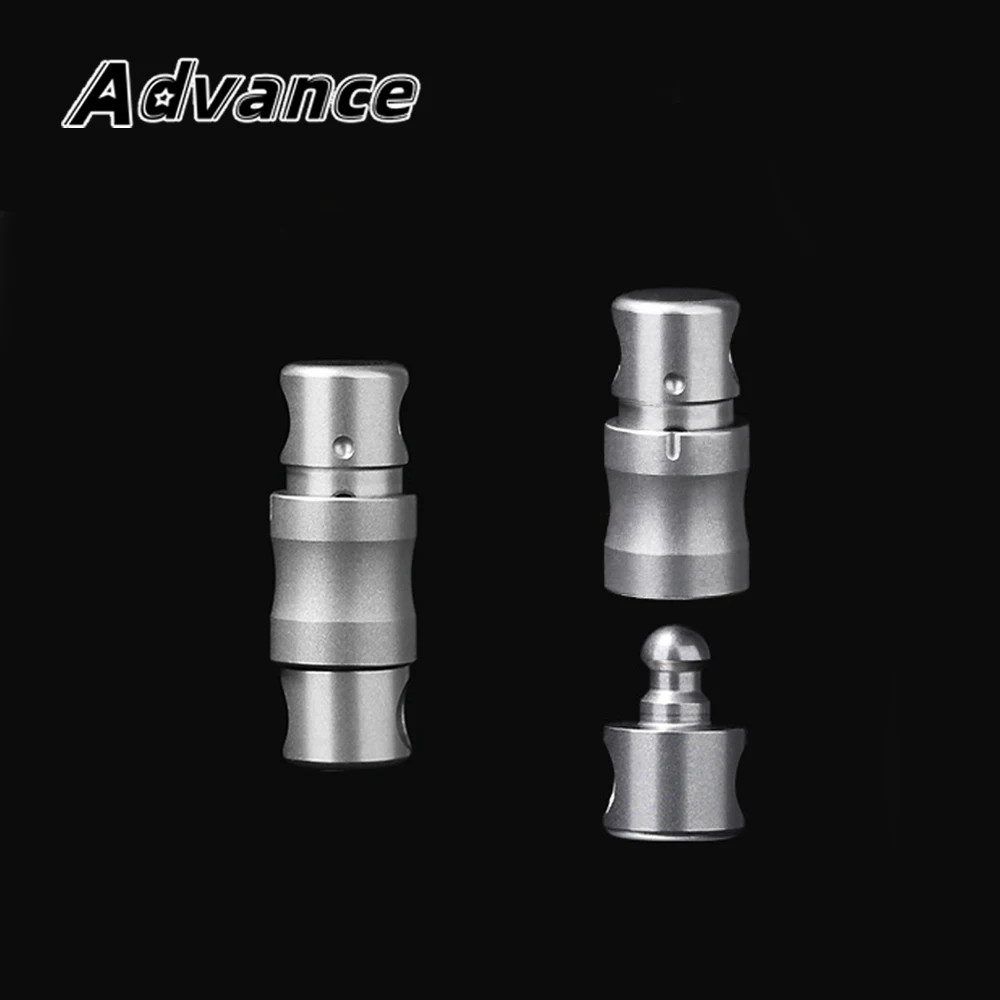 Titanium Alloy Quick Release Car Key Chain Connecting Buckle Rotary Keychain EDC