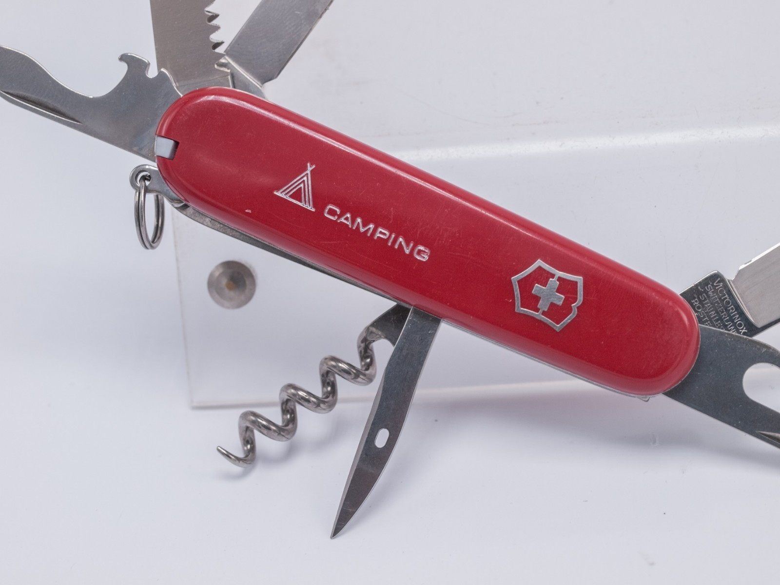 1990s – Victorinox Swiss Army Camping Camper 91mm Swiss Army Knife