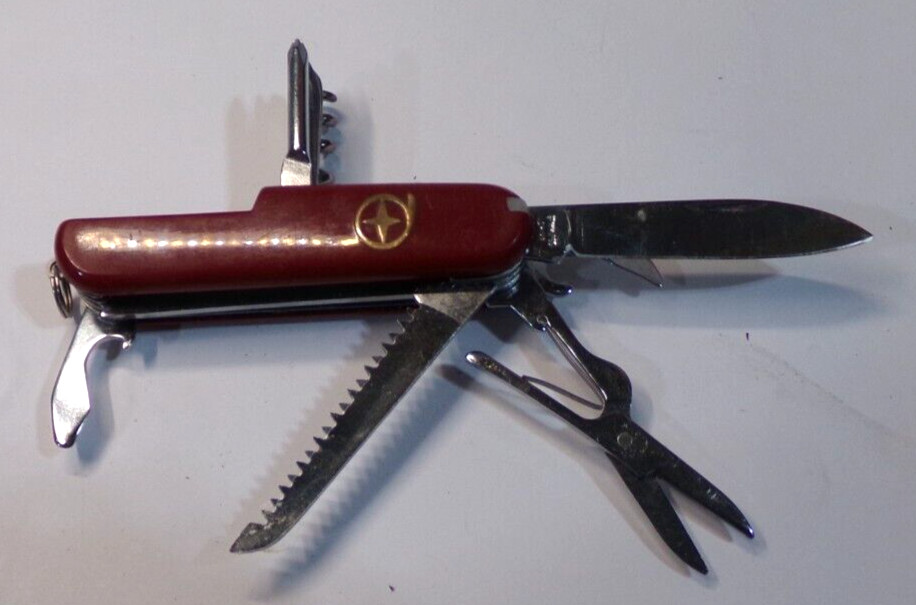 Lot of 3 ALPINE GEAR Multi Tool Knives STAINLESS CHINA – 3 knives