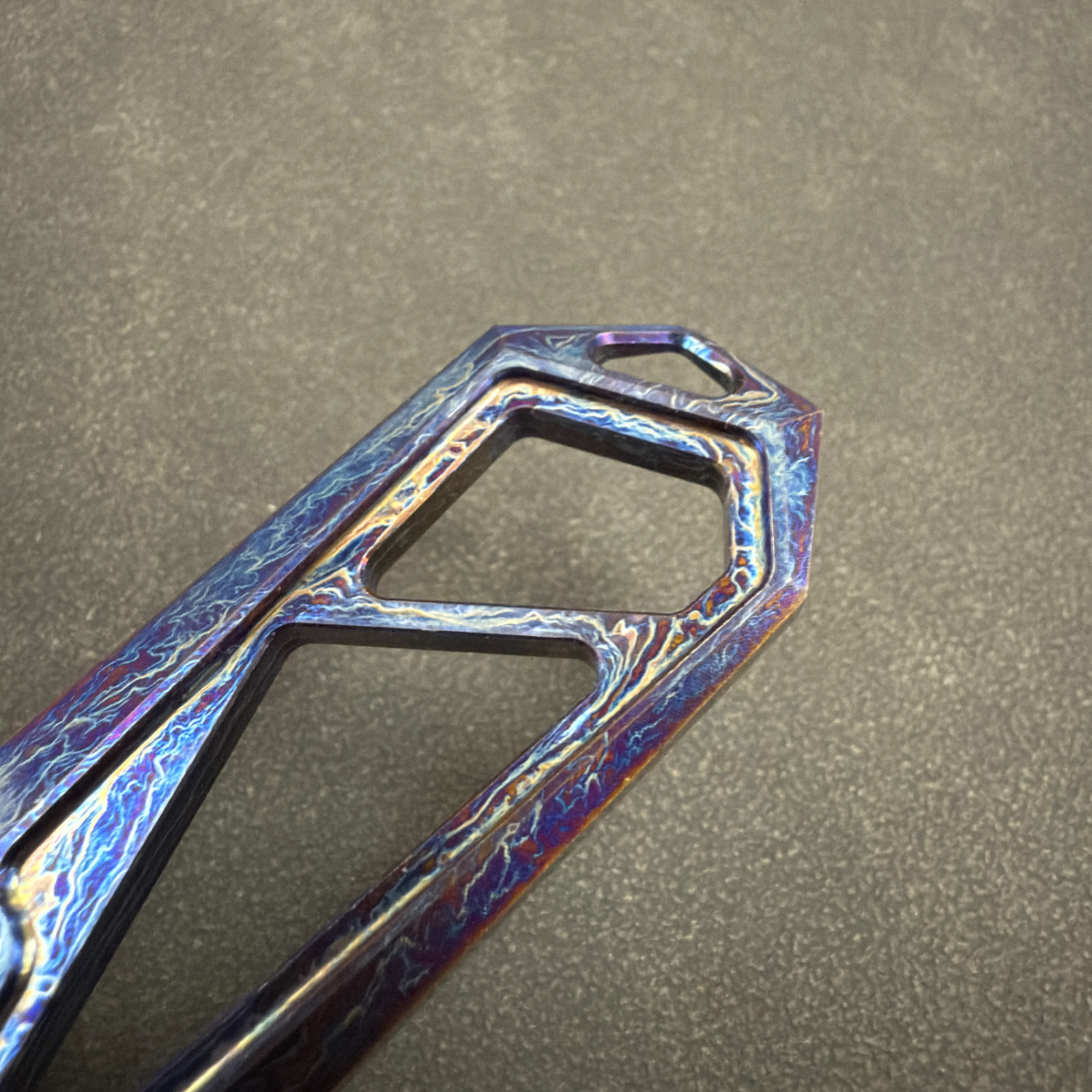 RIHE Design TC4 Titanium Rod EDC Bottle Opener Crowbar -Color