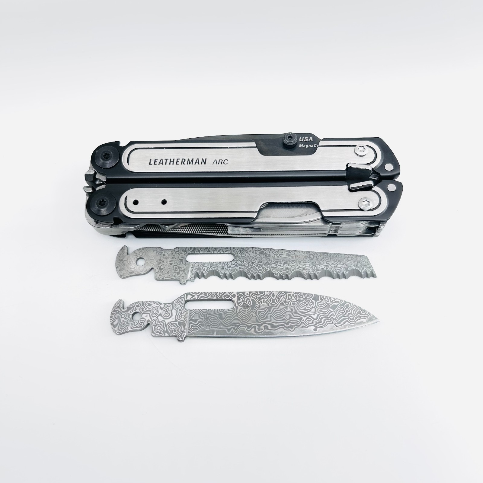 [USA STOCK] – Brand New VG10 Damascus Blade for Leatherman ARC/FREE P2 P4