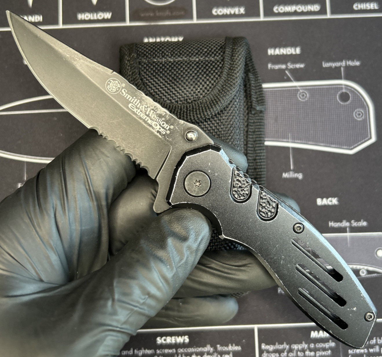 Multi Tool Pliers & Pocketknife Lot of 2 Stainless W/Sheat Camping EDC VGUC
