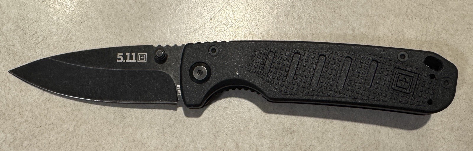 5.11 Tactical ICARUS DP MINI MANUAL FOLDER KNIFE All Black