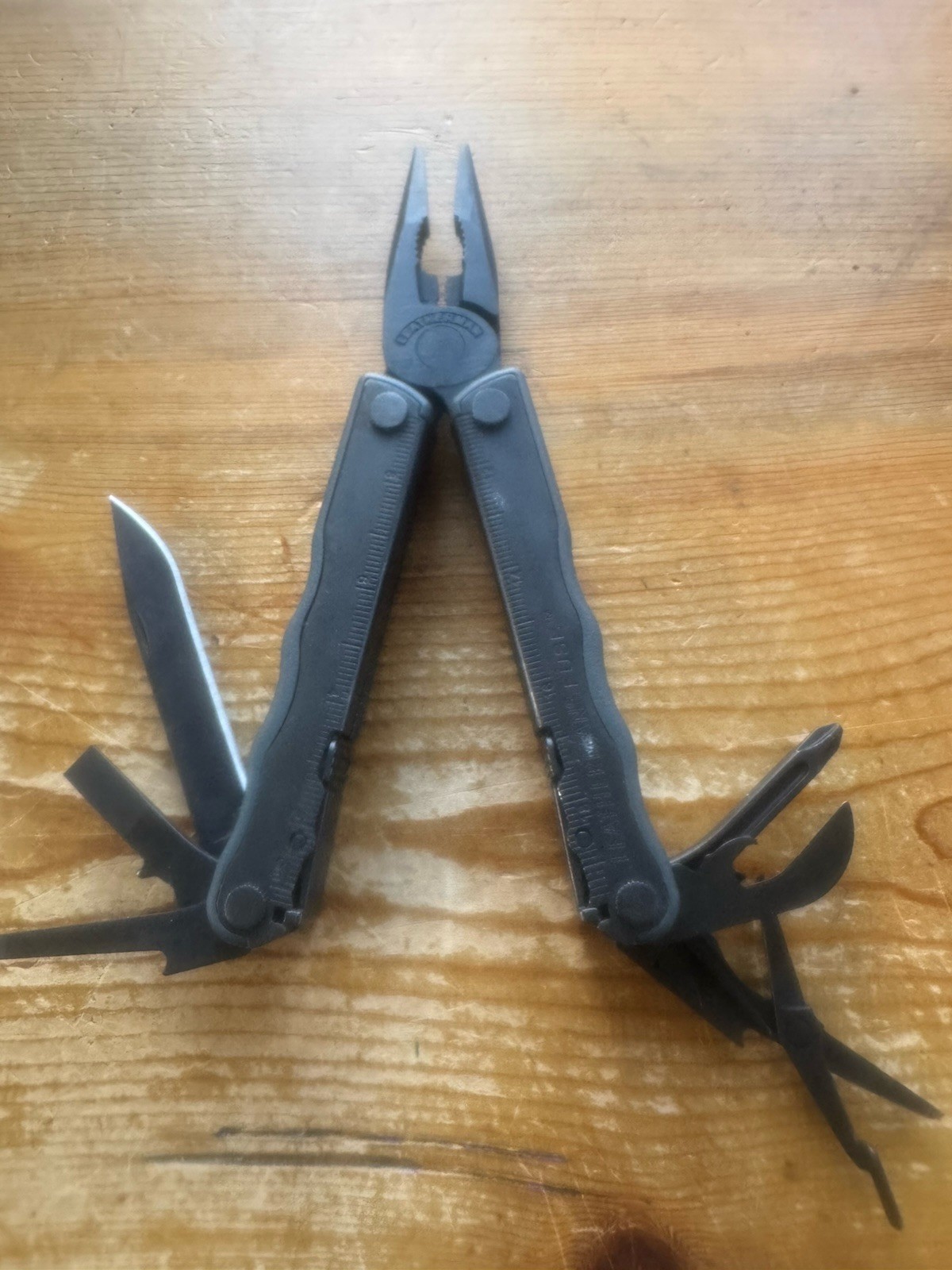 Rare Leatherman Fuse Black Oxide Multitool Great Condition