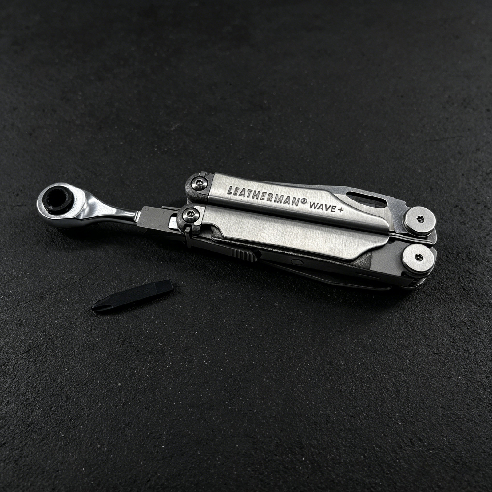 60-Tooth 80Nm Mini Ratchet Wrench Fits Standard Flat Bits For Leatherman Multito