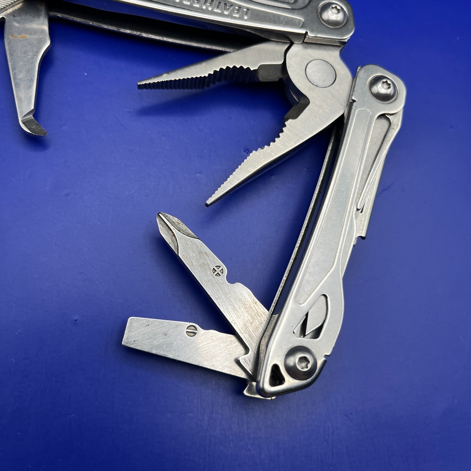 Leatherman Stainless Steel Wingman Multi Tool Scissors Knife Plier