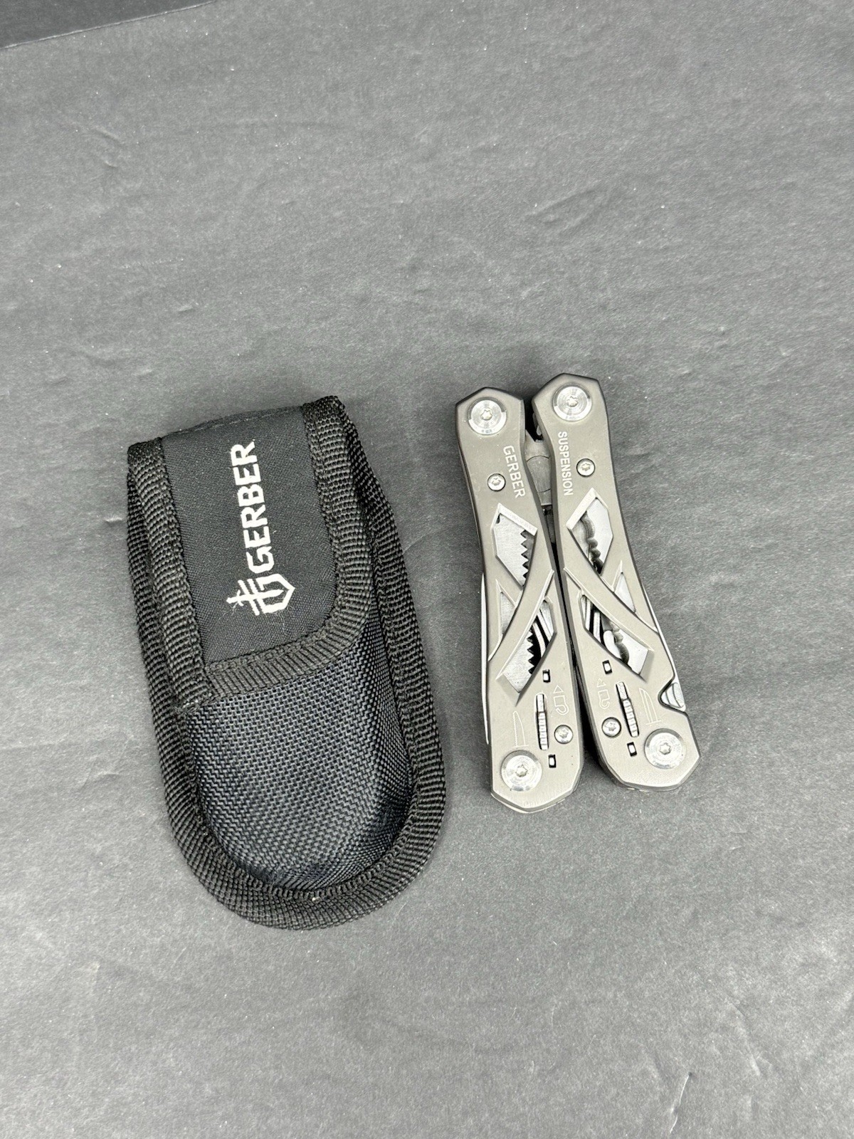 GERBER Gear Suspension 12-in-1 EDC Multi-Plier Multitool with Pocket Knife