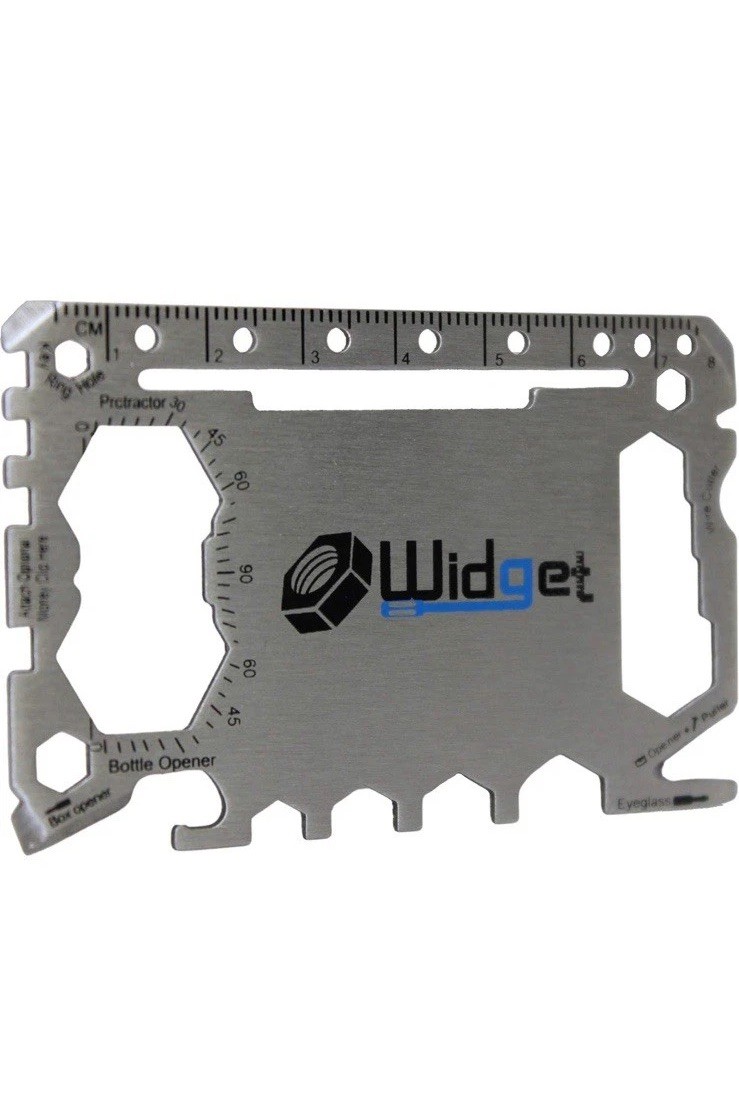 Multi purpose survival Pocket tool 43 in 1 – credit card sized multi tool Widget