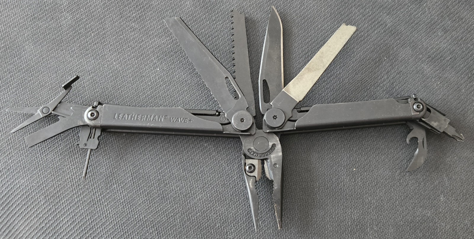 Leatherman Wave Plus + Multi-Tool, BLACK OXIDE! WITH SHEATH!
