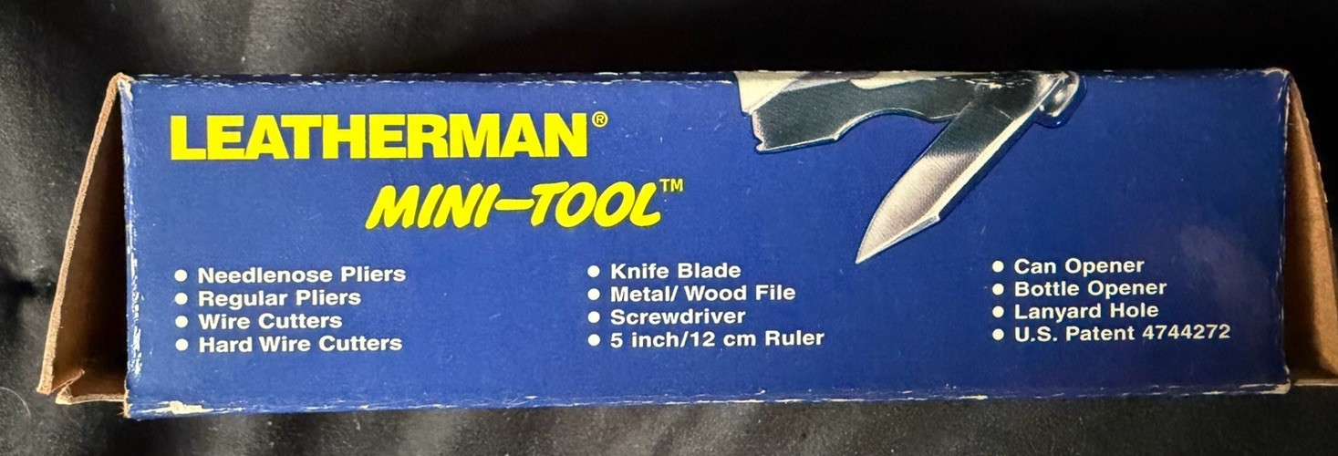 The Original Leatherman Mini-Tool (1995), Rare Retired Model, New Old Stock