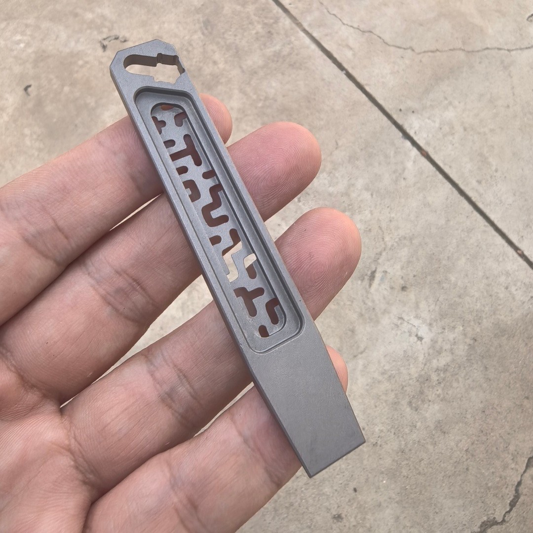 TC4 Titanium Alloy EDC Tool Pry bar – Hex screw wrench – Hollowed-out