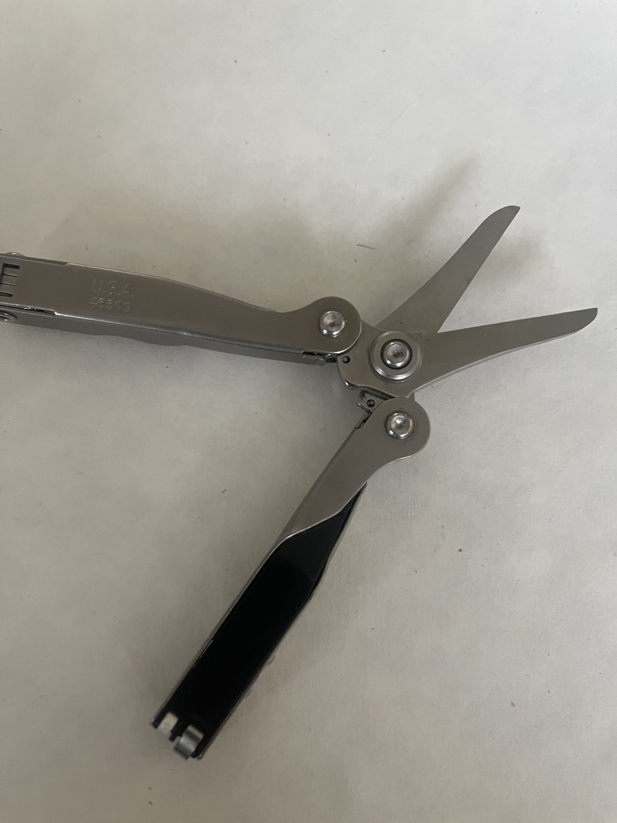 Vintage Schrade USA Tough Chip Compact Multi-Tool Scissors 45509