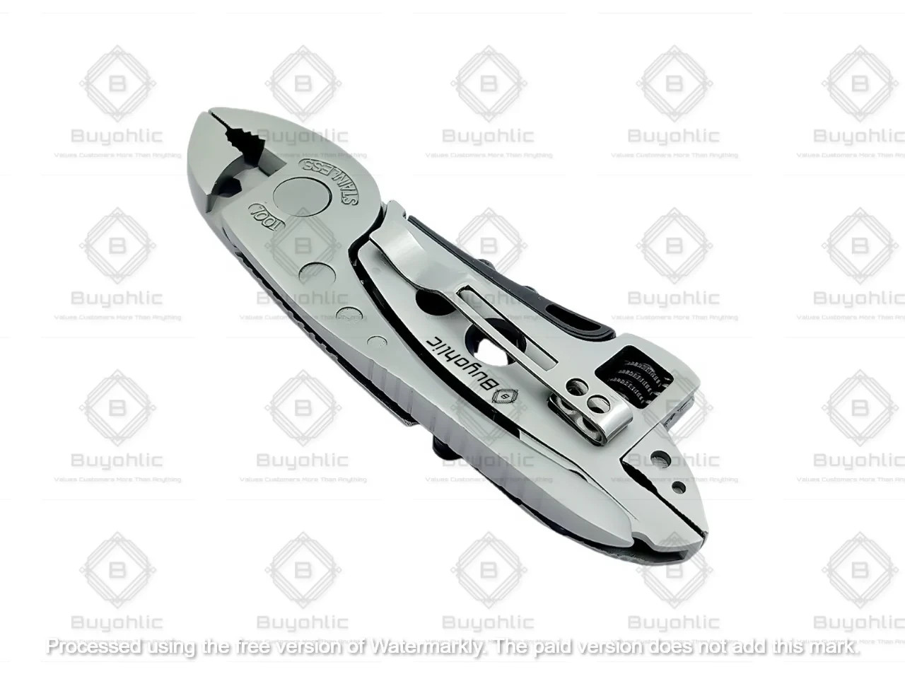 Multitool Wrench with 7 Tools/Pliers/Wire Cutter/Flat Screwdriver -USA FULFILLED