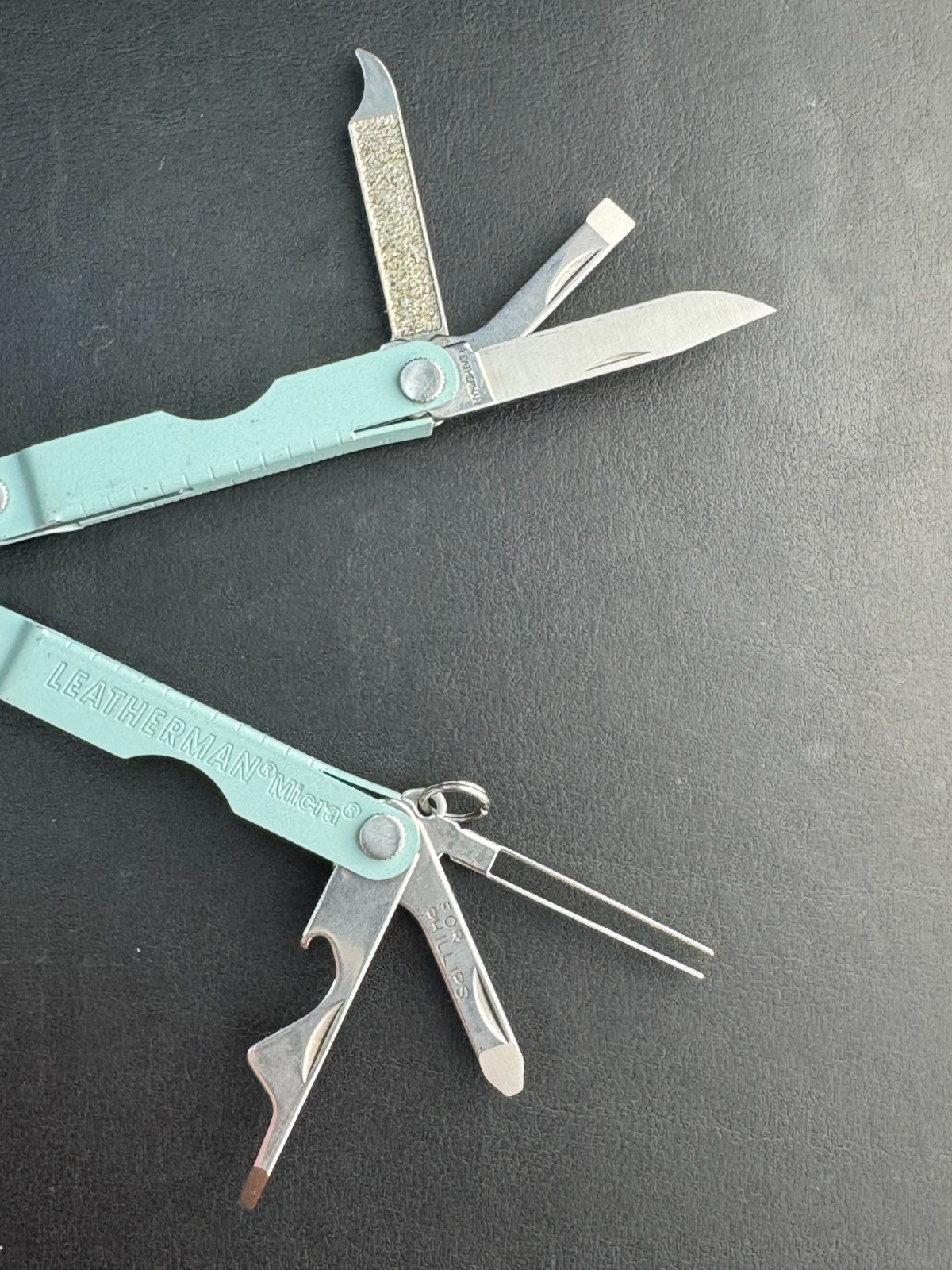 Leatherman Micra 10 in 1 Multitool Anodized Aluminum – Artic Blue